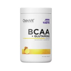 ОСТРОВИТ BCAA 2:1:1 + ГЛУТАМИН С ВКУС НА ЛИМОН прах 500 гр. /  SUPREME PURE BCAA + GLUTAMINE LEMON WITH FLAVOUR
