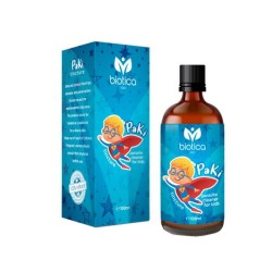 ПАКИ ЗА ДЕЦА СРЕЩУ ГЪБИЧКИ, ПАРАЗИТИ И БАКТЕРИИ тинктура 100 мл. /  PACI FOR KIDS PARASITE CLEANER