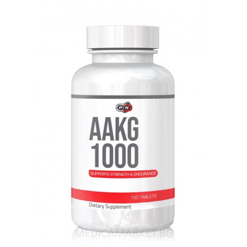 PURE NUTRITION AAKG 1000 мг. 100 табл.