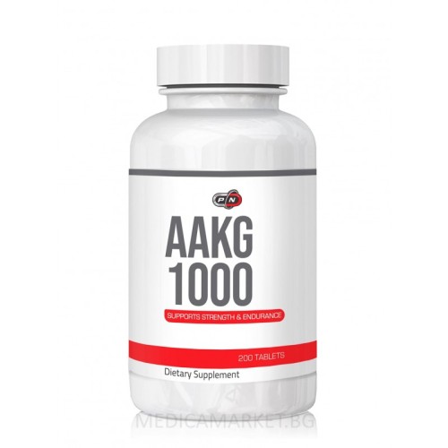 PURE NUTRITION AAKG 1000 мг. 200 табл.