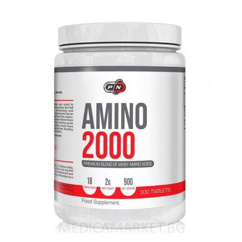 PURE NUTRITION AMINO 2000 мг. + LEUCINE 300 табл.