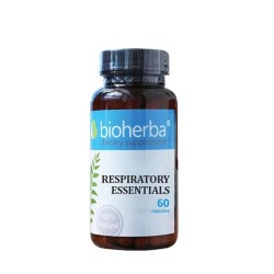 БИОХЕРБА ФОРМУЛА ЗА ДИХАТЕЛНА СИСТЕМА капсули 60 броя /  RESPIRATORY ESSENTIALS