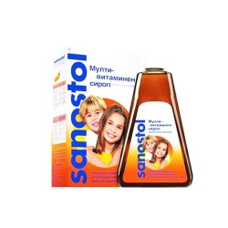 САНОСТОЛ МУЛТИВИТАМИНЕН СИРОП ЗА ДЕЦА 230 мл. / SANOSTOL SYRUP MULTYVITAMIN