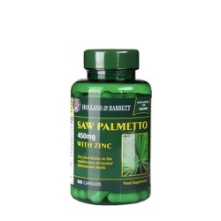 САО ПАЛМЕТО + ЦИНК капсули 100 броя /  SAW PALMETTO WITH ZINC