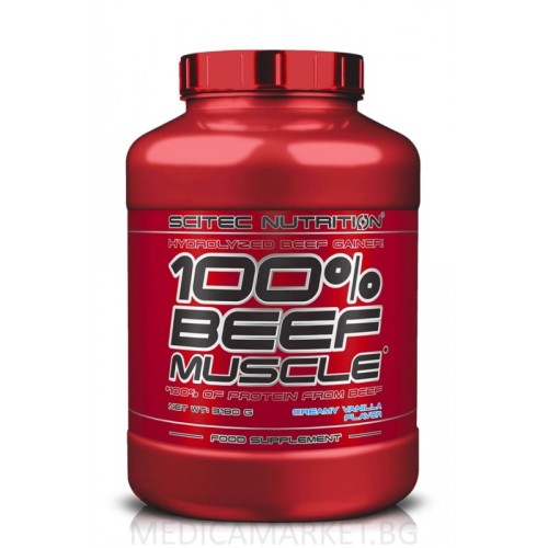 SCITEC 100% BEEF MUSCLE 3180 гр.