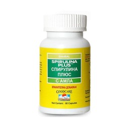 СПИРУЛИНА ПЛЮС капсули 60 броя / GOODCARE SPIRULINA PLUS