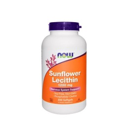 НАУ ФУДС СЛЪНЧОГЛЕДОВ ЛЕЦИТИН драже 200 броя /  SUNFLOWER LECITHIN