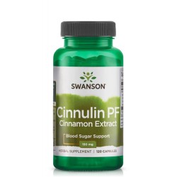 SWANSON CINNULIN PF ЕКСТРАКТ ОТ КАНЕЛА 150 мг. 120 капс.