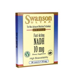 СУОНСЪН NADH БЪРЗОДЕЙСТВАЩ таблетки 10 мг. 30 броя /  FAST - ACTING NADH WITH HIGH BIOAVAILABILYTI