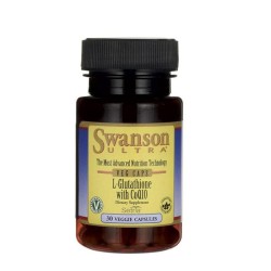 СУОНСЪН L-ГЛУТАТИОН С CoQ10 капсули 300 мг. 30 бр. /  L-GUTATIONE WITH CO Q10