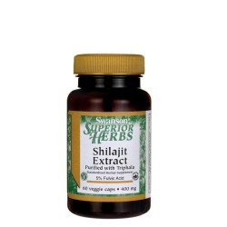 СУОНСЪН ШИЛАЖИТ ЕКСТРАКТ капсули 400 мг. 60 броя /  SHILAJIT EXTRACT
