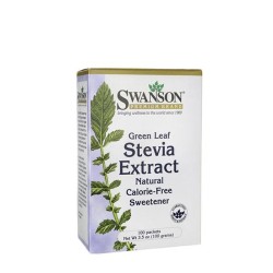 СУОНСЪН СТЕВИЯ ЕКСТРАКТ пакетчета 1 гр. 100 броя /  STEVIA EXTRACT