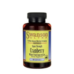 СУОНСЪН ЧЕРВЕНА БОРОВИНКА КОНЦЕНТРАТ капсули 420 мг. 60 броя /  SUPER STRENGTH CRANBERRY CONCENTRATE