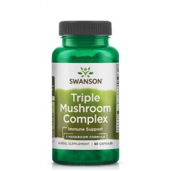 SWANSON ТРОЕН КОМПЛЕКС ГЪБИ МАЙТАКЕ, ШИЙТАКЕ, РЕЙШИ 60 капс.