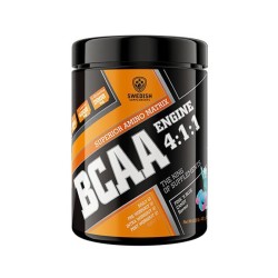 ВСАА ENGINE 4:1:1 С ВКУС НА БОНБОНИ прах 400 гр. /  ENGINE BCAA 4:1:1 PINK AND BLUE FLAVOUR