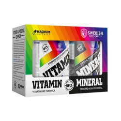 ВИТАМИНИ И МИНЕРАЛИ КОМПЛЕКС ДЕН & НОЩ капсули 2 х 60 броя /  VITAMINS & MINERALS COMPLEX DAY & NIGHT