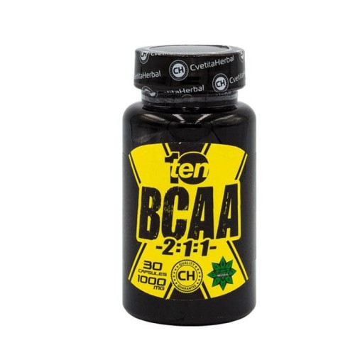ТЕН ВСАА 2:1:1 капсули 1000 мг. 30 броя /  TEN BCAA 2:1:1