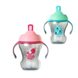 TOMMEE TIPPEE НЕРАЗЛИВАЩА СЕ ЧАША СЪС СЛАМКА 230 мл. 6+ месеца