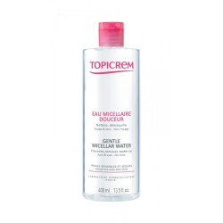 TOPICREM GENTLE MICELLAR WATER МИЦЕЛАРЕН РАЗТВОР ЗА ЧУВСТВИТЕЛНА КОЖА 400 мл.
