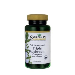 СУОНСЪН ПЪЛЕН СПЕКТЪР ТРОЕН КОМПЛЕКС ГЪБИ капсули 60 броя /  FULL SPECTRUM TRIPLE MUSHROOM COMPLEX