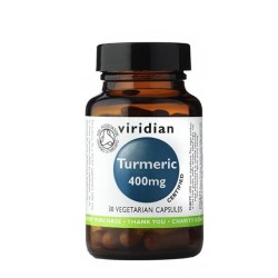 ОРГАНИЧНА КУРКУМА капсули 400 мг. 30 броя / VIRIDIAN CURCUMIN EXTRACT