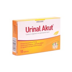 Уринал Акут 10 таблетки / Urinal Acut Уринал Акут 10 таблетки / Urinal Acut