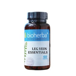 БИОХЕРБА ФОРМУЛА ЗА РАЗШИРЕНИ ВЕНИ капсули 60 броя /  LEG VEIN ESSENTIALS