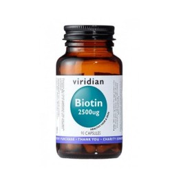 БИОТИН капсули 90 броя / VIRIDIAN BIOTIN