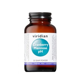 ЧЕРВЕНА БОРОВИНКА С D-МАНОЗА прах 50 гр. / VIRIDIAN CRANBERRY MANNOSE Ph 50 gr.