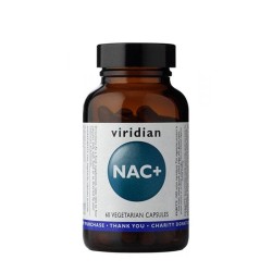 N-АЦЕТИЛ И L-ЦИСТЕИН капсули 60 броя / VIRIDIAN N-ACETYL L-CYSTEINE (NAC)