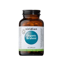 ОРГАНИЧНО БРАХМИ капсули 60 броя / VIRIDIAN ORGANIC BRAHMI capsules 60