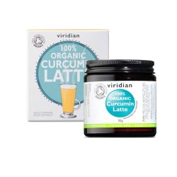 ОРГАНИЧЕН КУРКУМИН ЛАТЕ прах 30 гр. / VIRIDIAN ORGANIC CURCUMIN LATTE 30 gr.