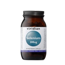 СЕЛЕН капсули 200 мкг. 90 броя / VIRIDIAN SELENIUM