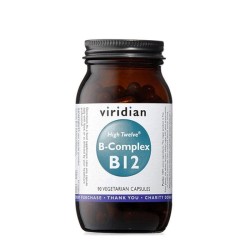ВИТАМИН Б КОМПЛЕКС С Б12 капсули 90 броя / VIRIDIAN VITAMIN B COMPLEX WITH VITAMIN B12