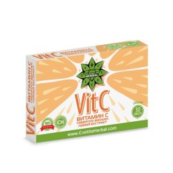 ВИТАМИН Ц + СИБИРСКИ ЖЕНШЕН + ЕКСТРАКТ ОТ ЛЕВЗЕЯ таблетки 30 броя / VITAMIN C + SIBERIAN GINSENG + LEUZEA EXTRACT