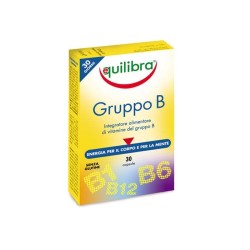 ВИТАМИН В КОМПЛЕКС ЕКВИЛИБРА капсули 30 броя /  GRUPPO B