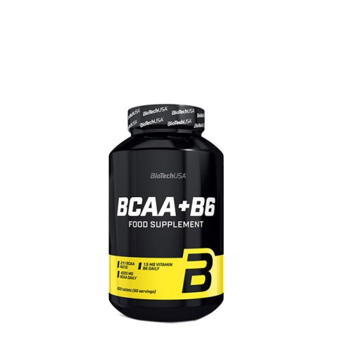 BCAA + ВИТАМИН B6 таблетки 200 броя /  BCAA + B6