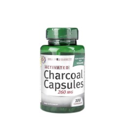 АКТИВЕН ВЪГЛЕН капсули 260 мг. 100 броя /  ACTIVATED CHARCOAL