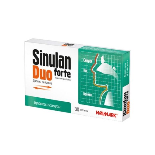 Sinulan Duo Forte 30 таблетки /  Синулан Дуо Форте 