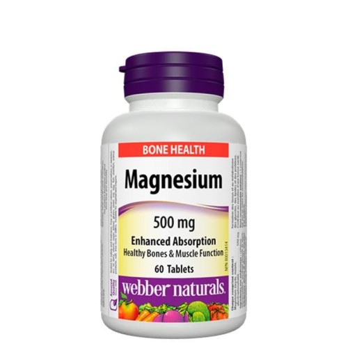 МАГНЕЗИЙ таблетки 500 мг. 60 броя /  MAGNESIUM