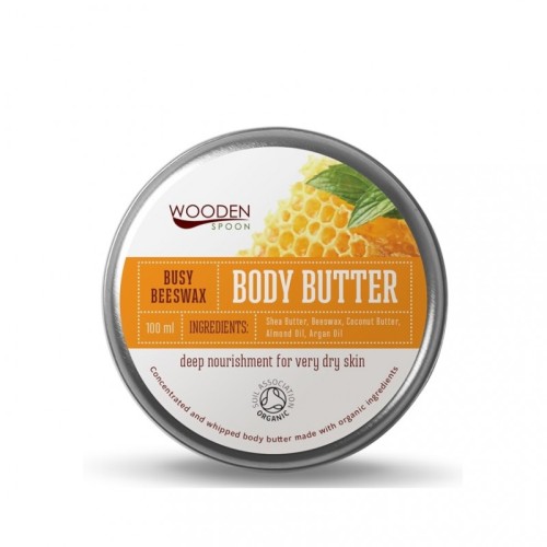 WOODEN SPOON БИО МАСЛО ЗА ТЯЛО BUSY BEESWAX 100 мл.