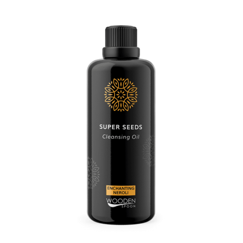 WOODEN SPOON SUPER SEEDS БИО ПОЧИСТВАЩО ОЛИО ЗА ЛИЦЕ ЗА НОРМАЛНА КЪМ СУХА КОЖA 100 мл.